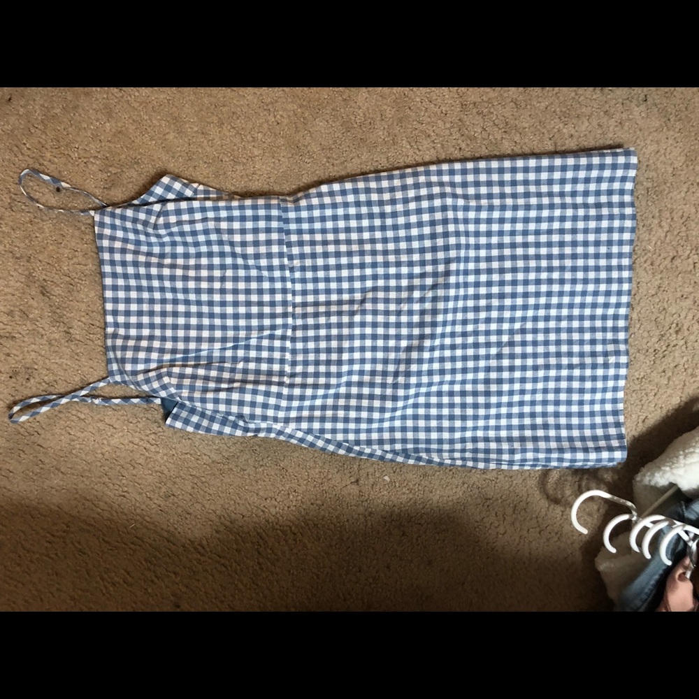 Blue Checkered dress